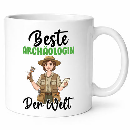 Beste Archäologin| Archäologie | Forscherin v2 lustiger Spruch Geschenk Humor