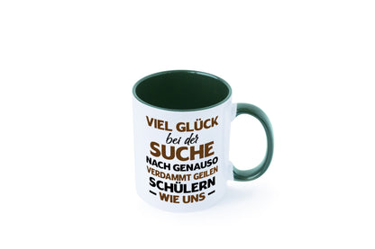 Viel glück | Geile schüler Schule Beste Lehrerin lustig Humor Geschenkidee