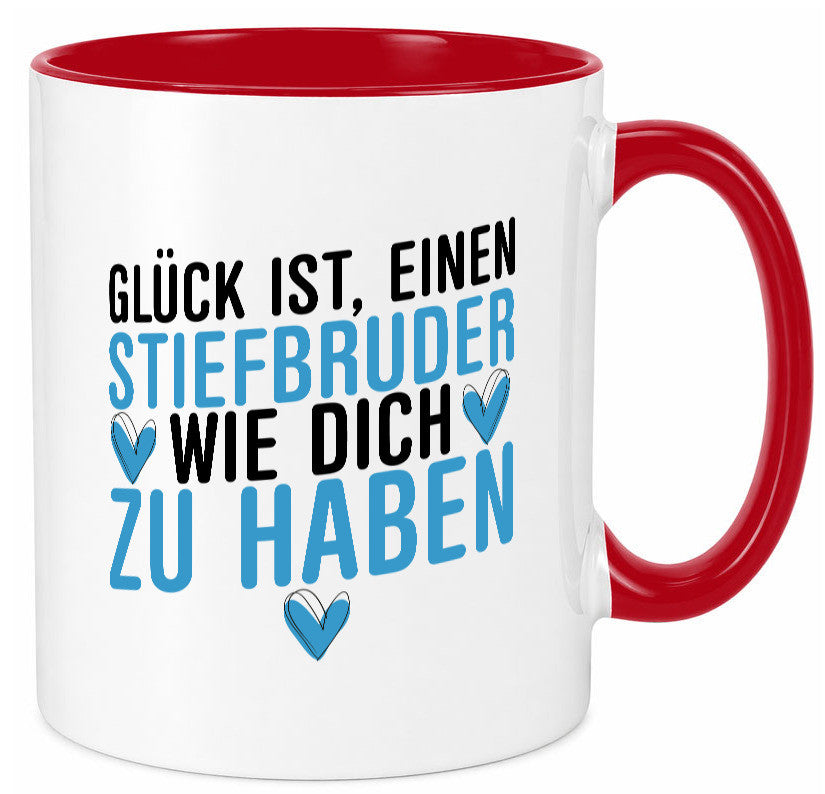 Stiefbruder wie dich | Glück lieber Bruder Geburtstag Geschenkidee Humor Tasse