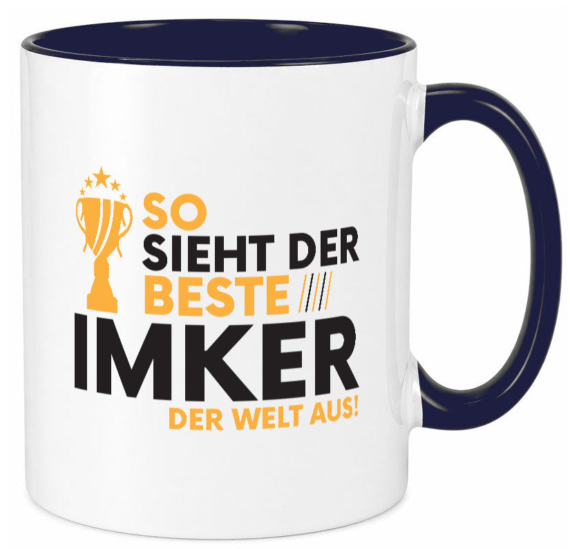 Der Weltbeste Imker | Imkerei lustiger Spruch Geschenk Humor Geschenkidee Tasse
