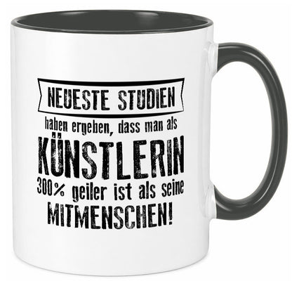 Neuste Studien: Künstlerin | lustig Kunst lustiger Spruch Geschenk Humor