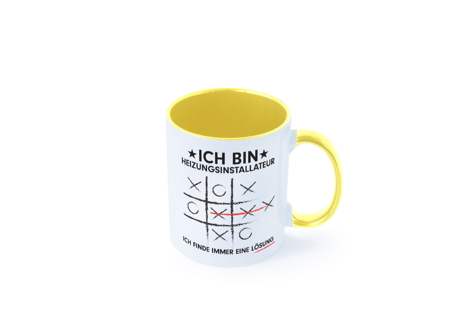 Löse Probleme: Heizungsinstallateur | Heizungsbauer Humor Geschenkidee Tasse
