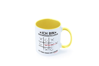 Löse Probleme: Heizungsinstallateur | Heizungsbauer Humor Geschenkidee Tasse