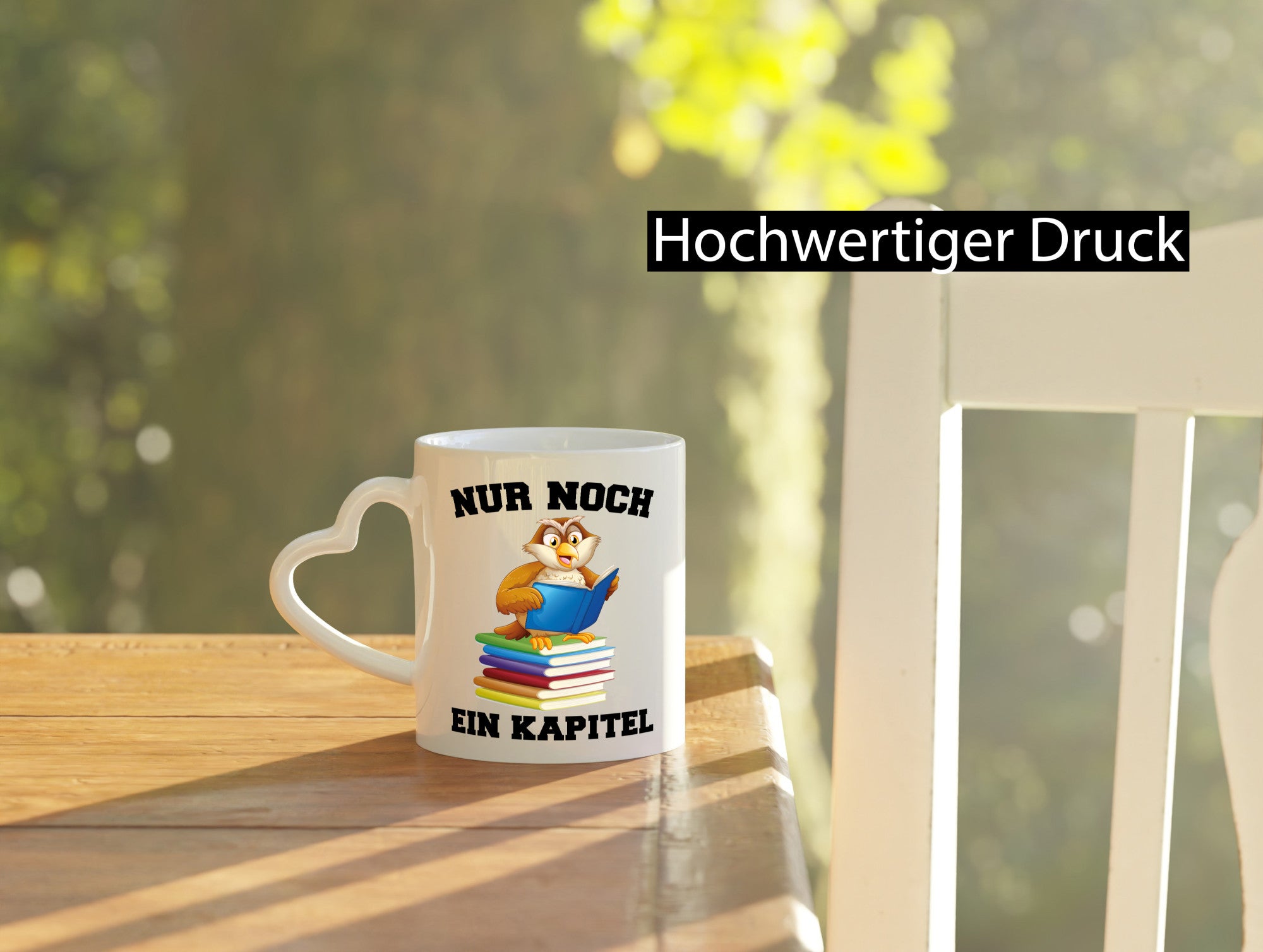 Nur noch ein Kapitel lustig Humor Geschenkidee Geschenk Tasse