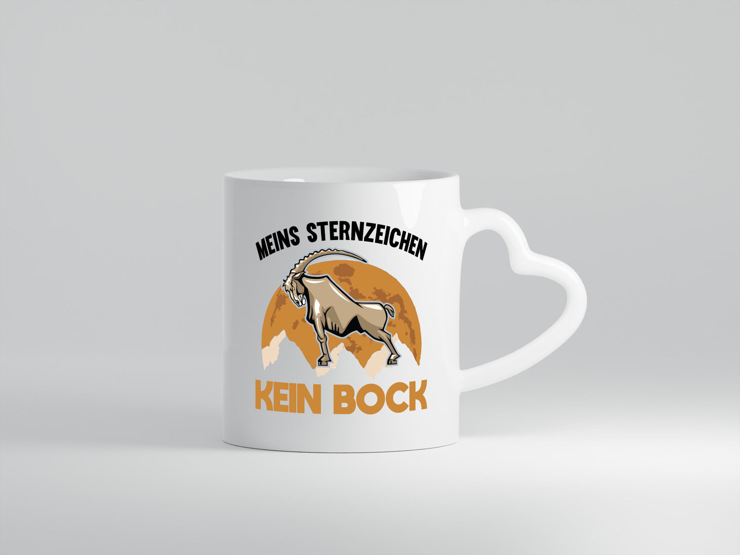 Mein Sternzeichen kein Bock | Geschenk Humor Geschenkidee lustiger Spruch Tasse