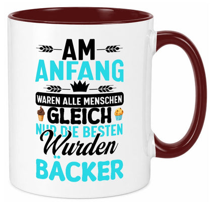 Nur die Besten wurden Bäcker | Geiler Backmeister Geschenkidee Humor Tasse