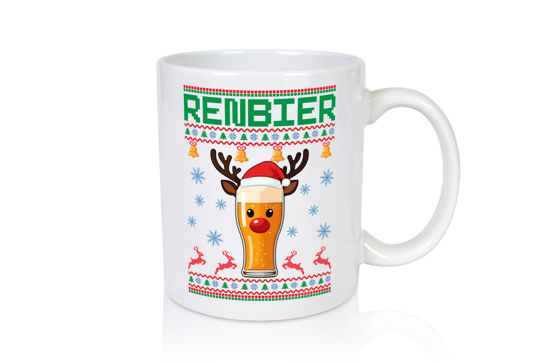Renbier | Ugly Christmas Weihnachten lustig Humor Geschenkidee Geschenk Tasse