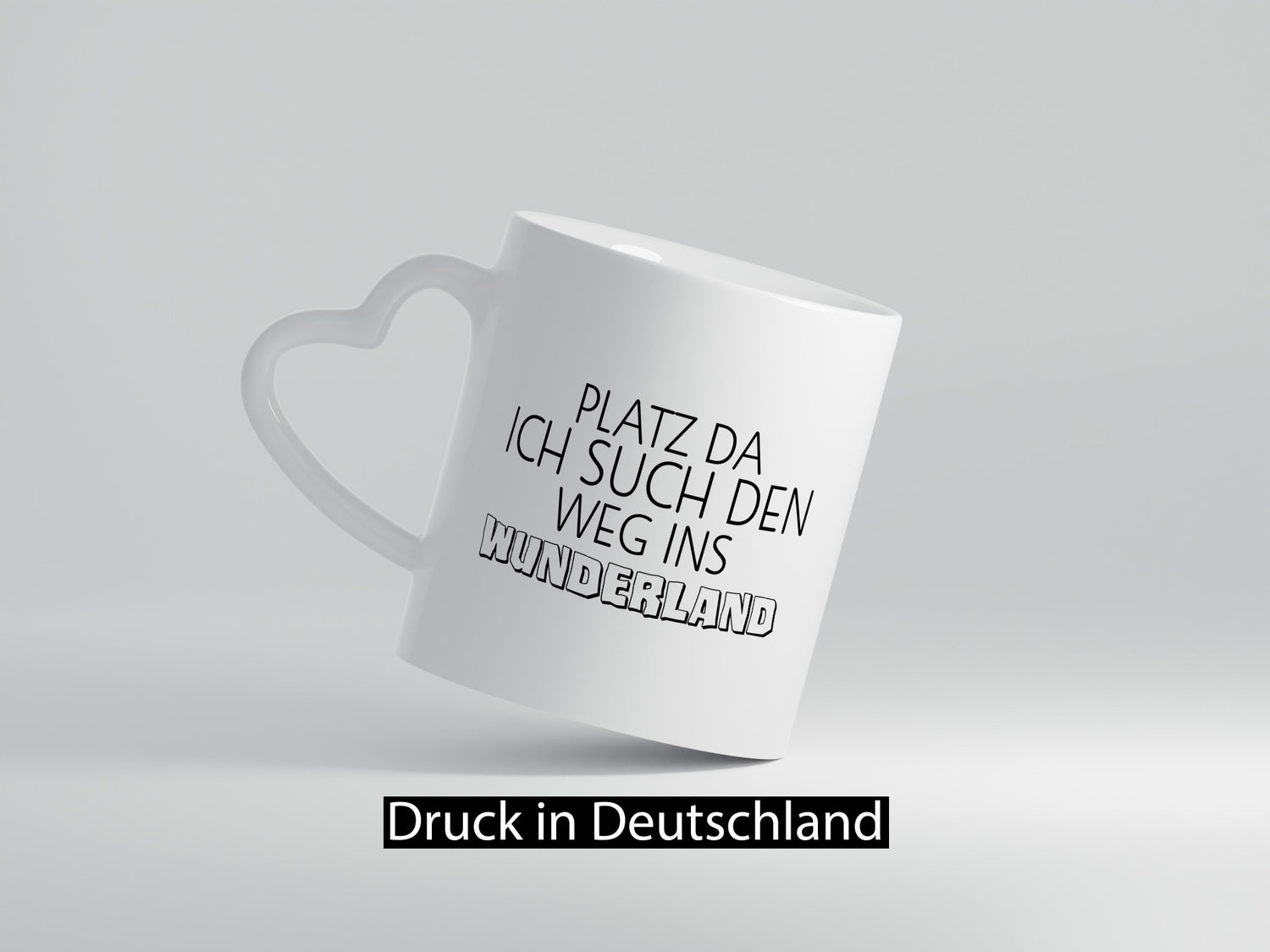 Platz da ich suche den weg ins Wunderland | komme Geschenk Humor Geschenkidee