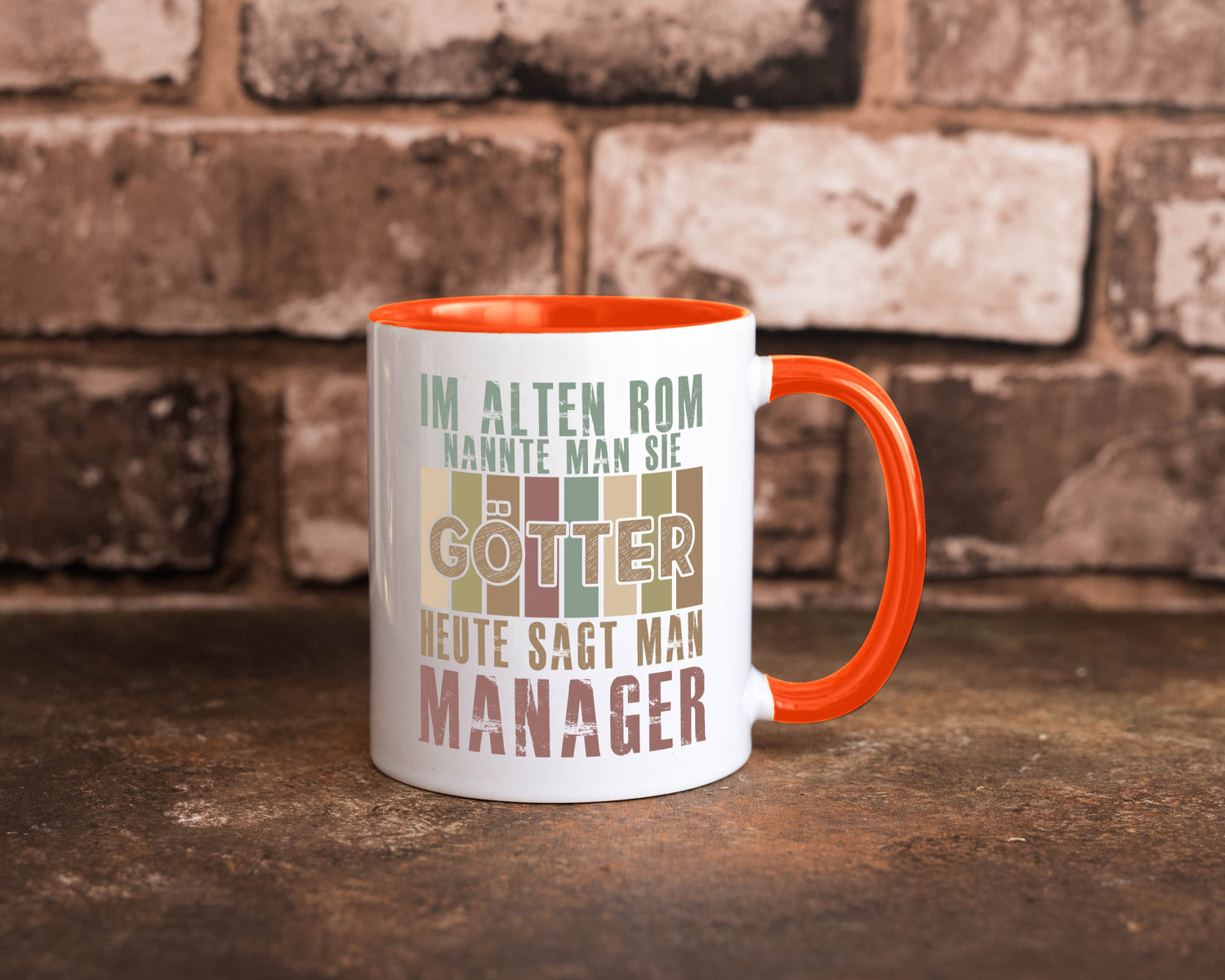 Heute sagt man: Manager | Management Humor Geschenkidee Tasse
