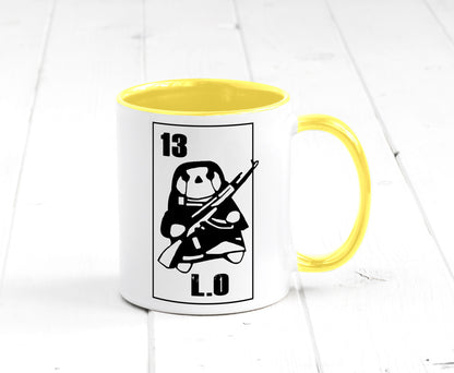 13 L.O lustiger Spruch Geschenk Humor Geschenkidee Tasse