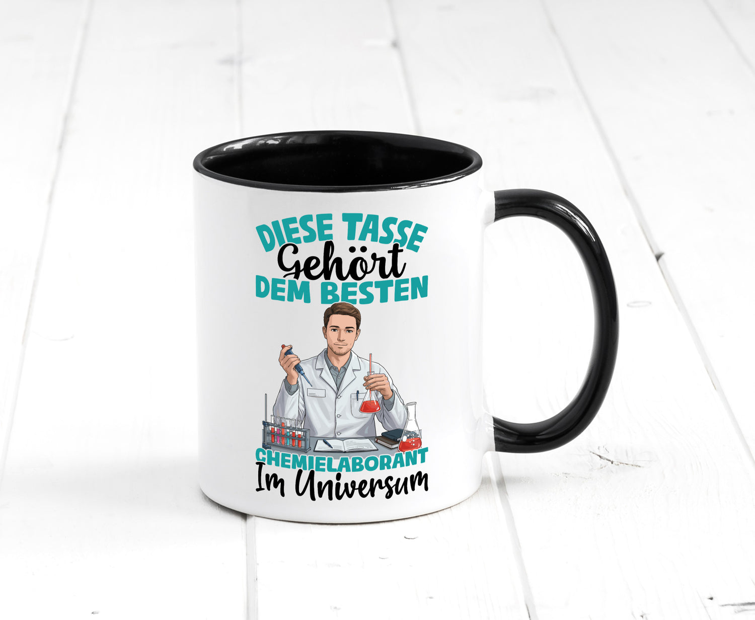 Im Universum: Chemielaborant | Laborant Chemie Humor Geschenkidee Tasse