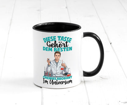 Im Universum: Chemielaborant | Laborant Chemie Humor Geschenkidee Tasse