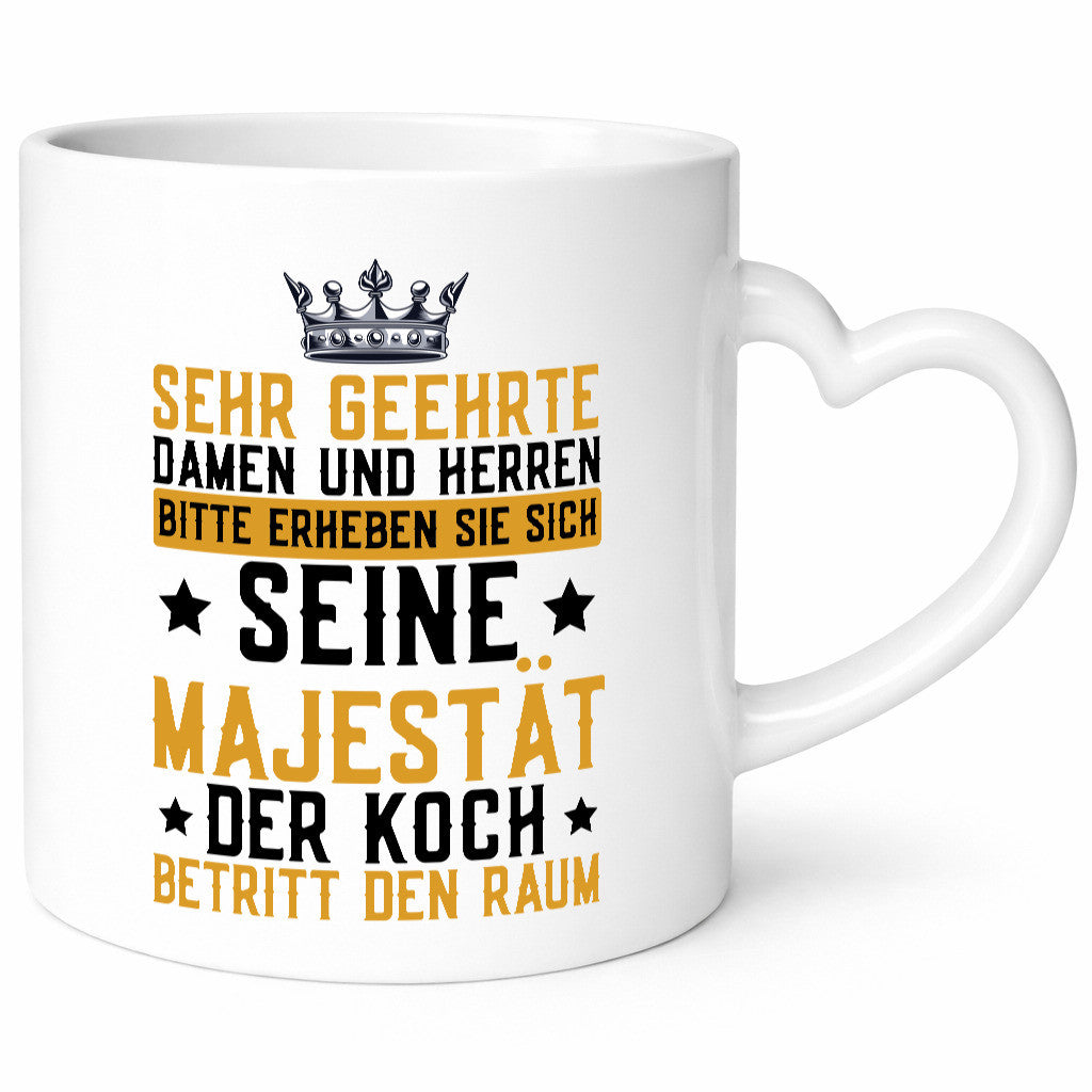 Seine Majestät der Koch | Küchenchef Restaurant Beruf Geschenkidee Arbeit