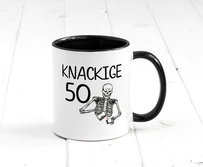 50. Geburtstag | Alt Knackig und Geschenk Geschenkidee lustiger Spruch Tasse