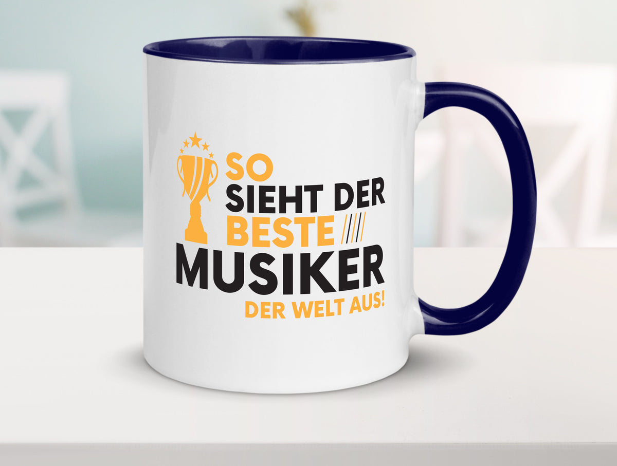 Der Weltbeste Musiker | Musik Musikant lustig Humor Geschenkidee Geschenk Tasse