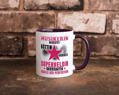 Bedeutung von Musikerin | Musik Musikantin Geschenk Humor Geschenkidee lustiger