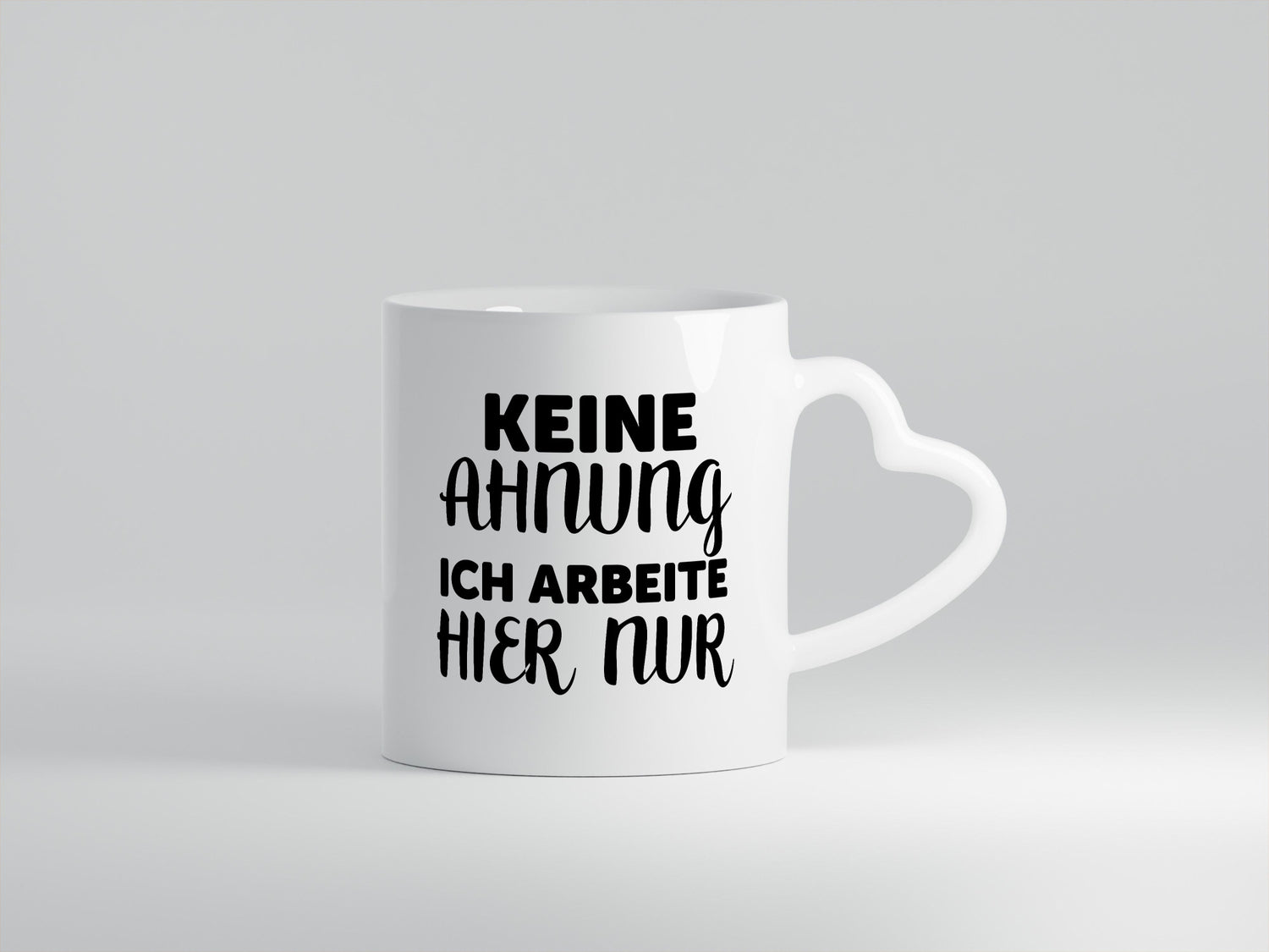 Keine Ahnung | Arbeit Muffel ich arbeite hier nur lustig Kollegen Büro Geschenk