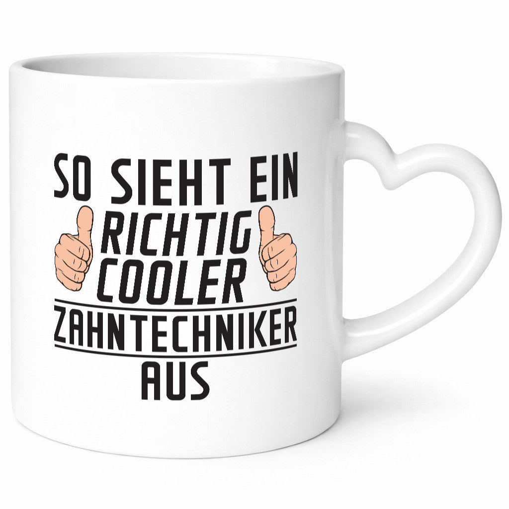 Richtig Cooler Zahntechniker | Zahnmedizin Geschenkidee Humor Tasse