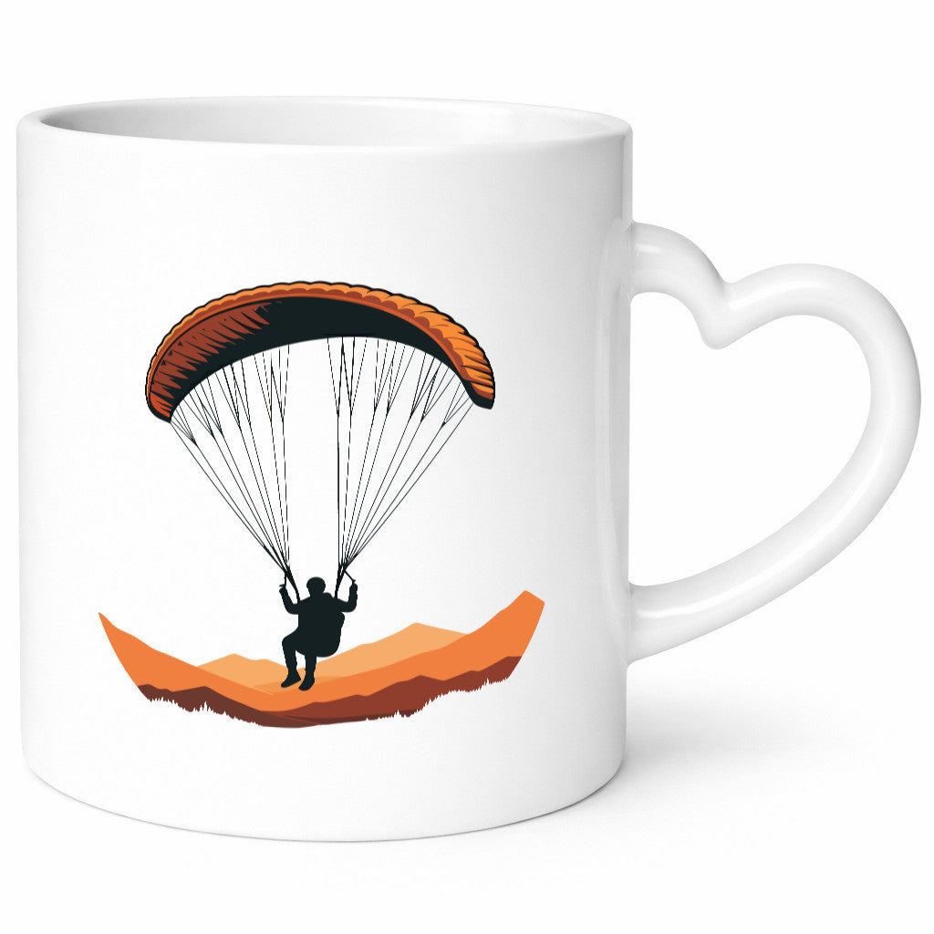 Gleitschirm | Motiv Paragleiter Gleitschirmfliegen vl3 Humor Geschenkidee Tasse
