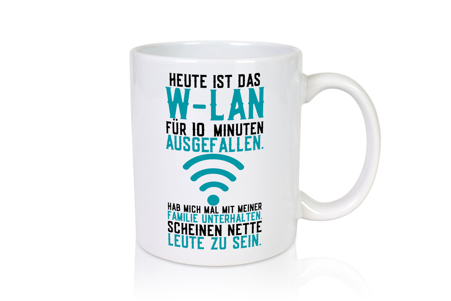 10 Minuten W-Lan Ausfall | Nerd Computer PC Gamer lustig Humor Geschenkidee