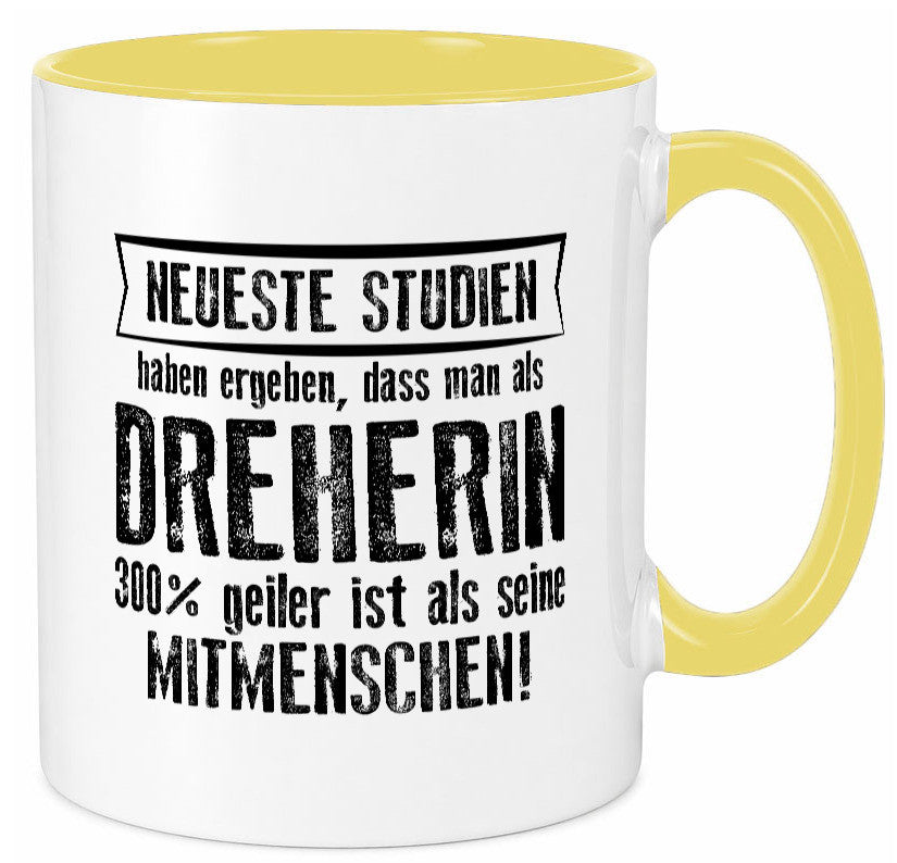 Neuste Studien: Dreherin | Fräser Dreher lustig Humor Geschenkidee Geschenk