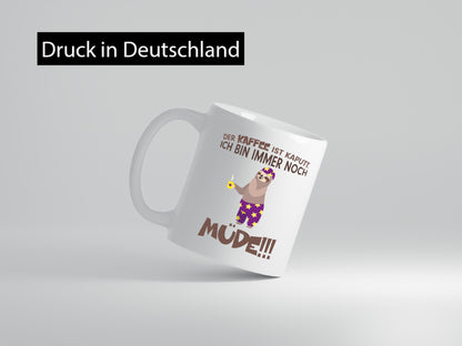 The coffee is broken! Funny saying gift humor gift idea mug