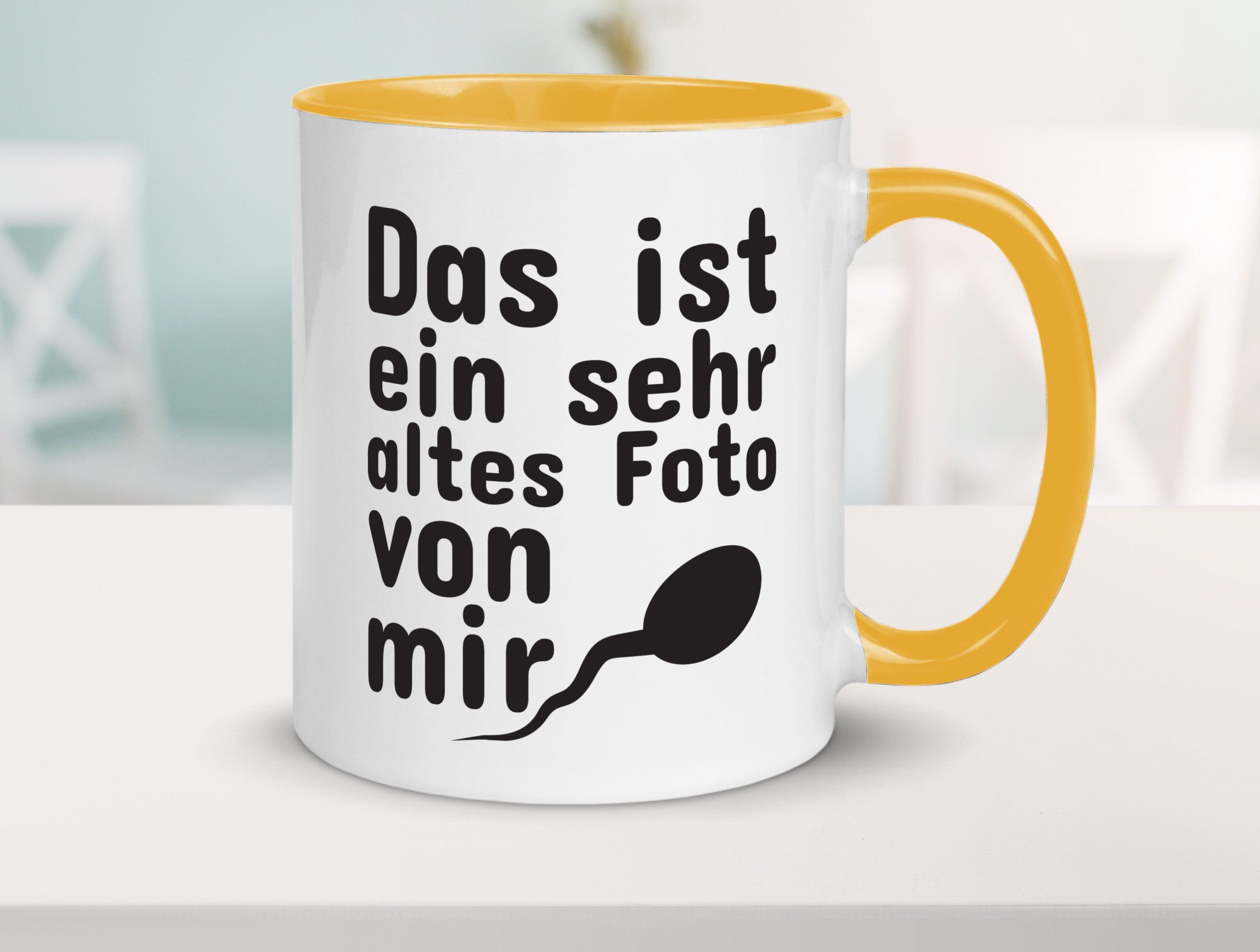 Sehr altes Foto von mir | lustige Tasse Männer Humor Geschenk Geschenkidee