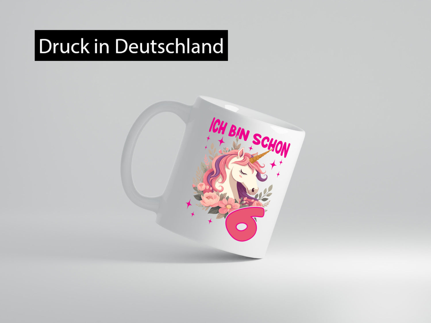 6. Geburtstag | 6 Jahre Einhorn Mädchen Geschenk Geschenkidee lustiger Spruch