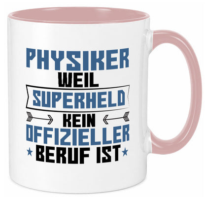 Superheld Physiker | Physik Geschenk Humor Geschenkidee lustiger Spruch Tasse