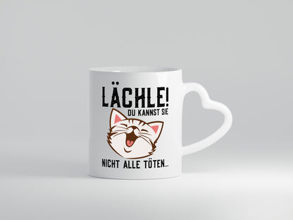 Lächle | Du kannst sie nicht alle töten Sarkasmus Joker Geschenk Humor