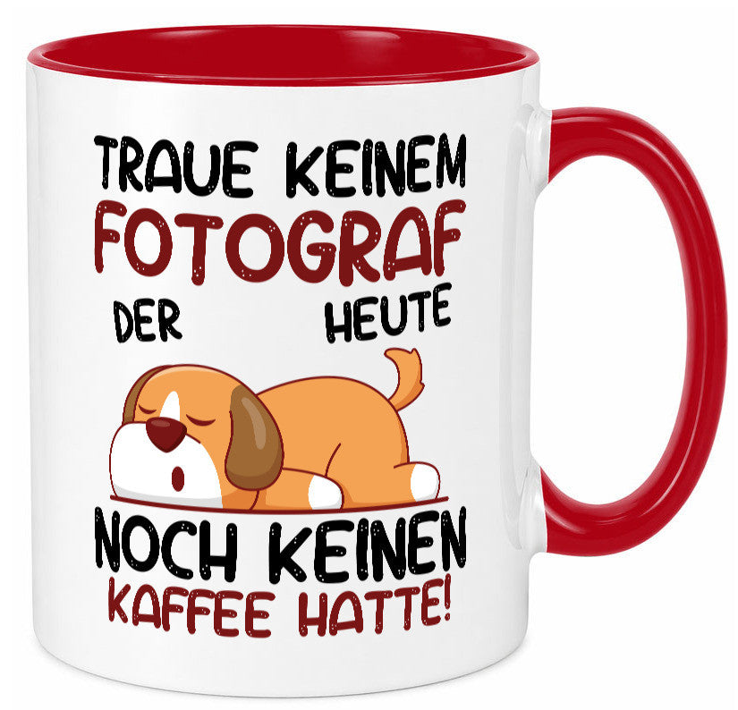 Traue keinem Fotograf | Fotografie Kamera lustiger Spruch Geschenk Humor