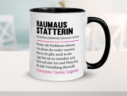 Raumausstatterin | Wohn Ausstatterin Beruf Humor Geschenk Arbeit Kollegen Büro