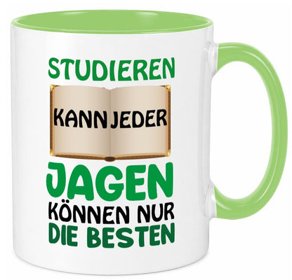 Nur die besten Jäger Humor Geschenkidee Tasse