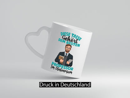 Im Universum: Professor | Uni Universität Humor Geschenkidee Tasse