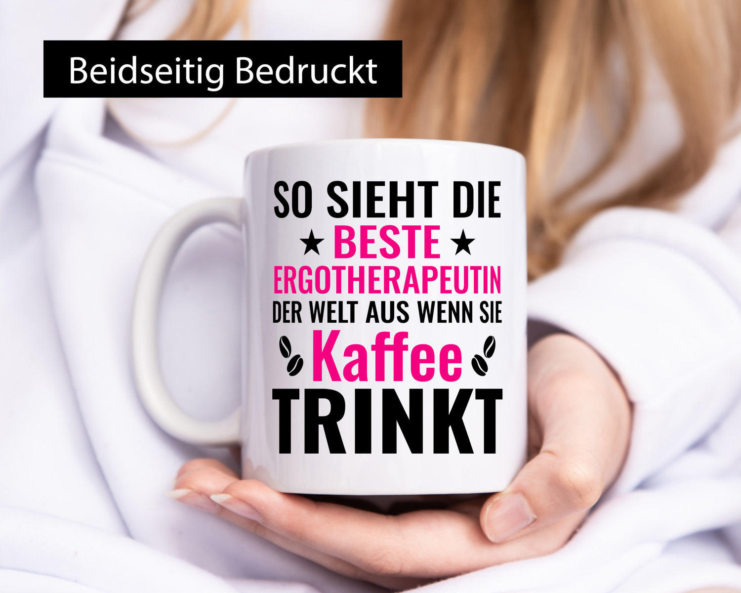 Kaffee trinkt: Ergotherapeutin | Ergotherapie Humor Geschenkidee Tasse