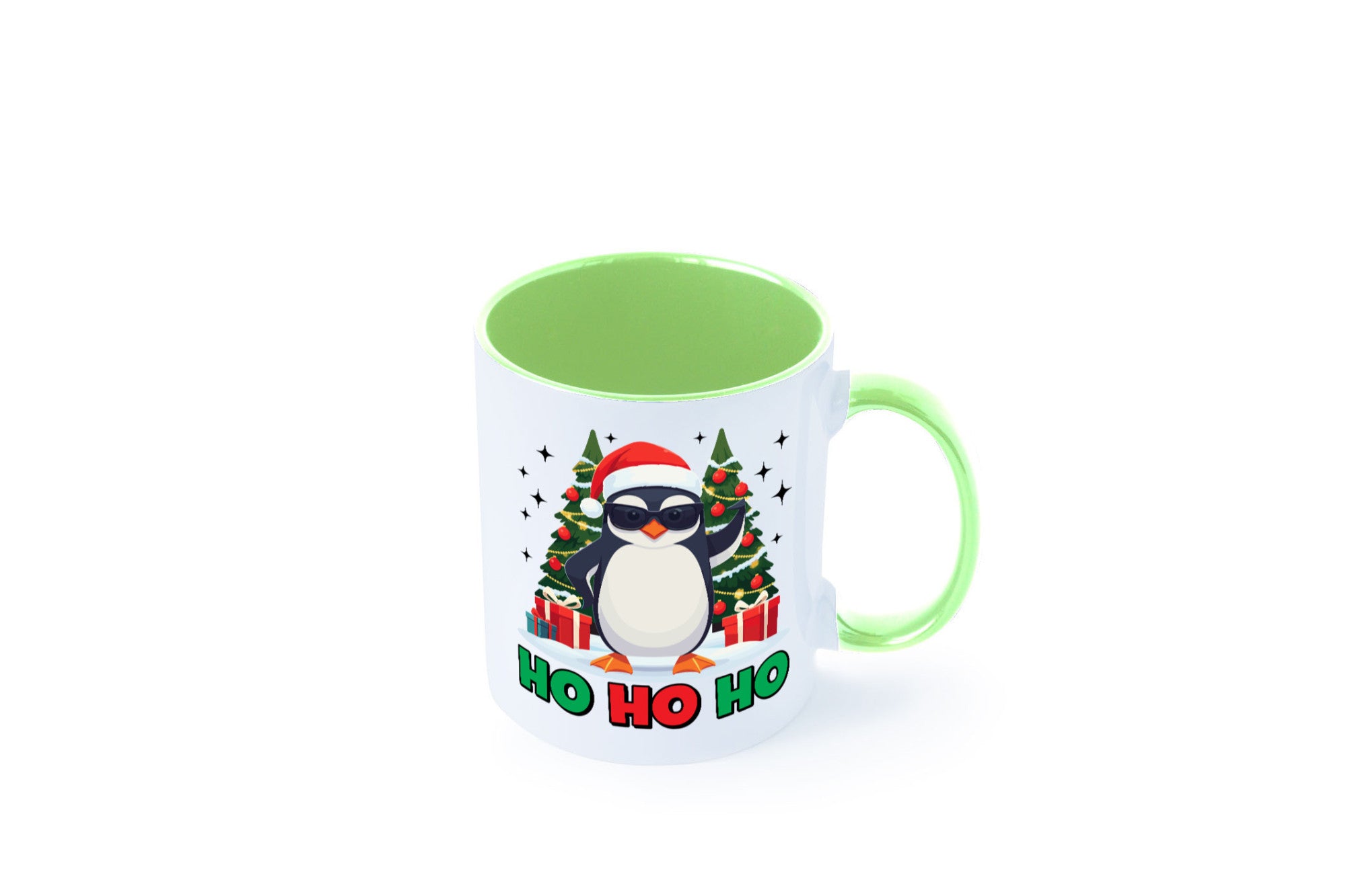 Ho | Weihnachts Pinguine Weihnachten lustig Humor Geschenkidee Geschenk Tasse