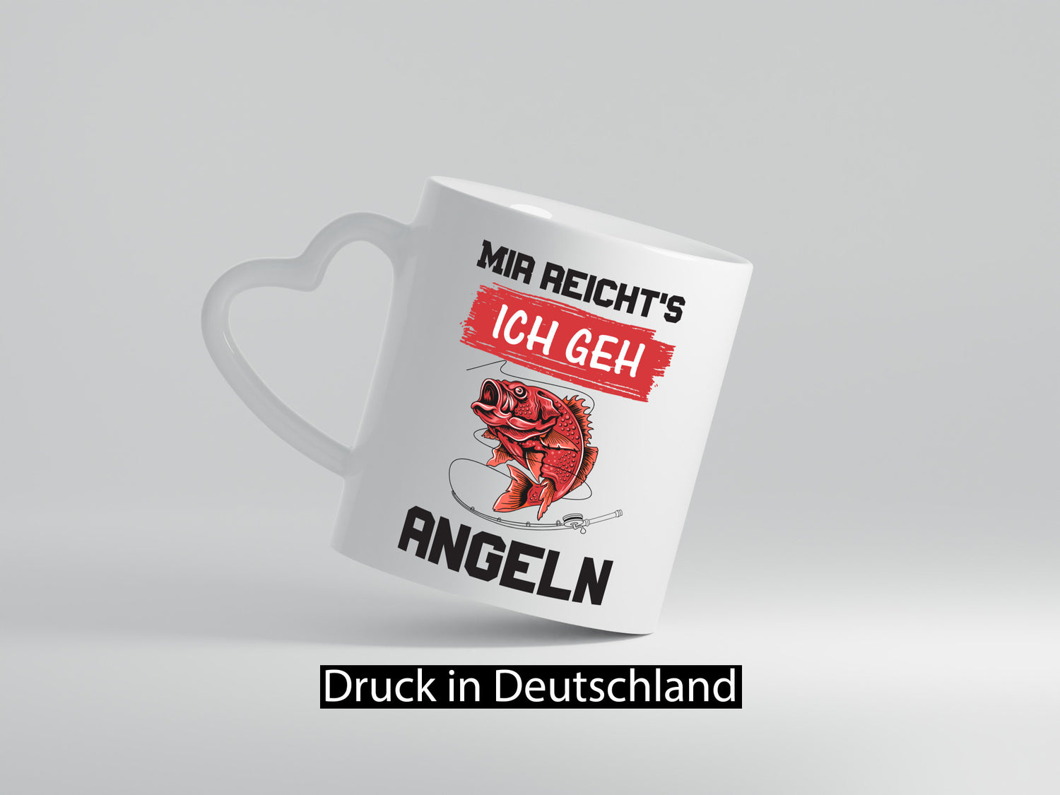Ich geh angeln | Angler Tasse Fisch Fischer Humor lustig Geschenkidee Geschenk