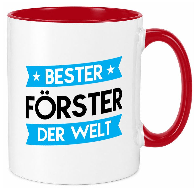 Bester Förster | Forst Arbeit Humor Kollegen Büro Geschenkidee Tasse