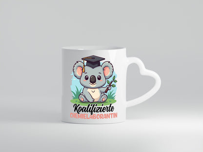 Koalifizierte Chemielaborantin | Laborantin Chemie lustig Humor Geschenkidee Tasse