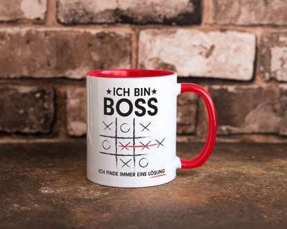 Lösung finden: Boss | Führungskraft Vorgesetzter v2 lustig Humor Geschenkidee