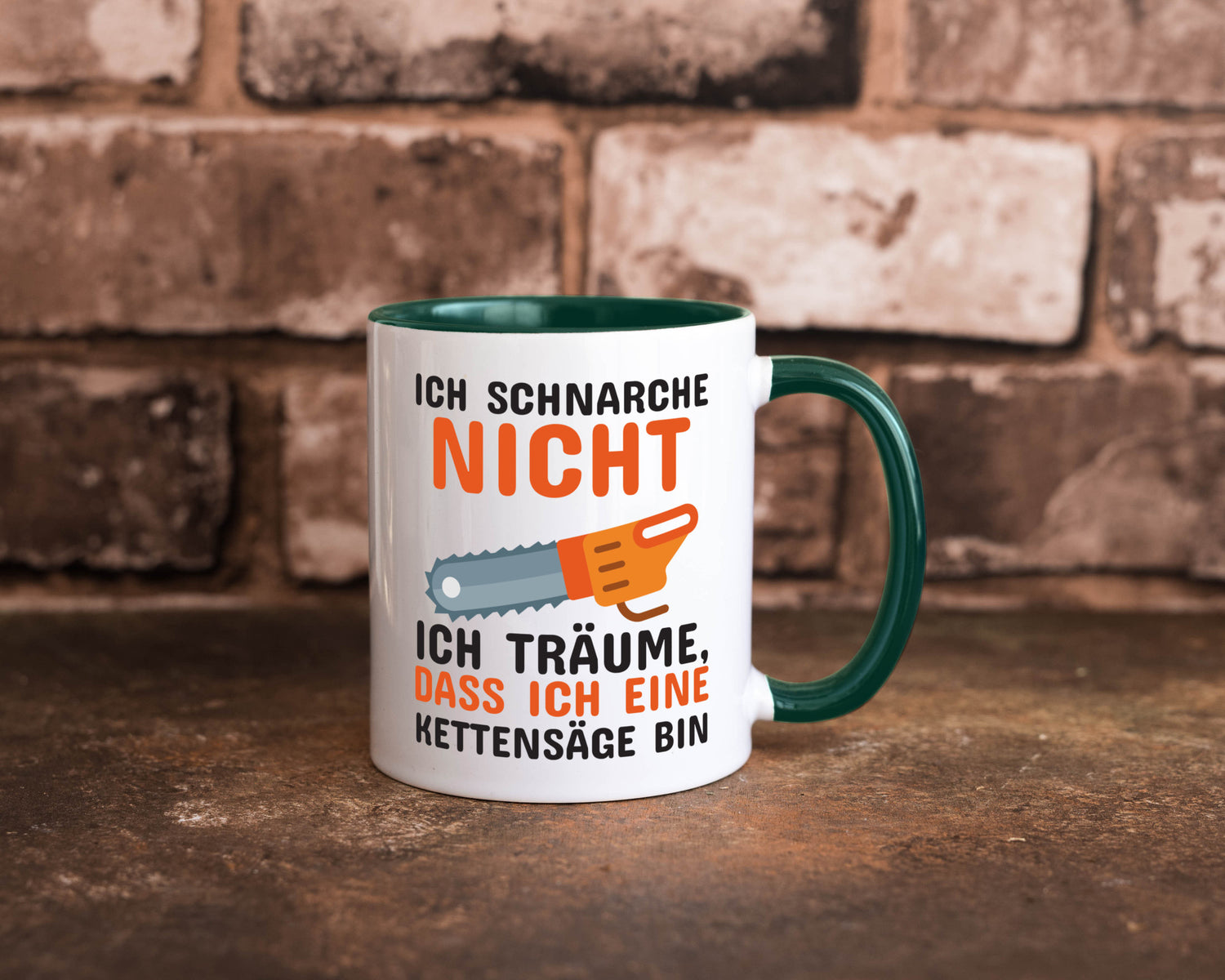 Ich schnarche nicht lustiger Spruch Geschenk Humor Geschenkidee Tasse