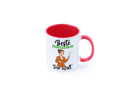 Beste Professorin | Uni Universität v2 Humor Geschenkidee Tasse