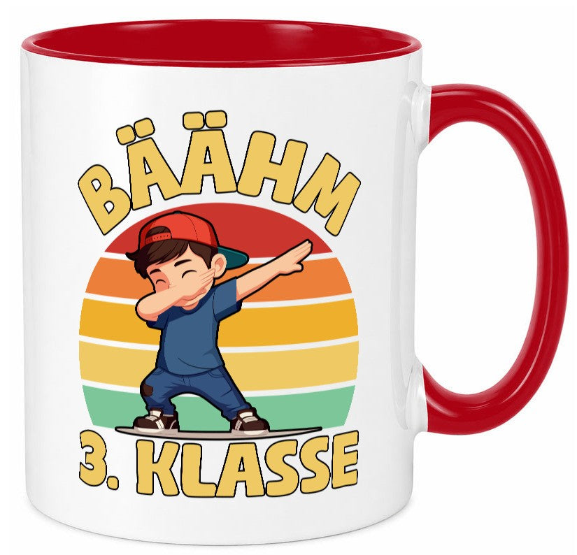 Bäähm 3. klasse | Schulanfang Drittklässler Humor Geschenkidee Tasse