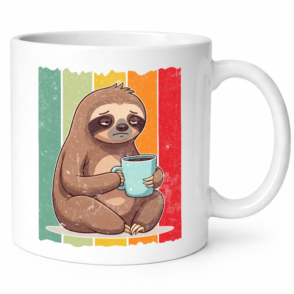 Bevor du Fragst nein | Faultier Kaffee Ich hasse menschen lustig Tierliebhaber
