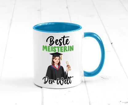 Beste Meisterin | Meisterbrief v2 Geschenk Humor Geschenkidee lustiger Spruch