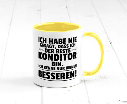 Der Beste Konditor | Konditorei Geschenkidee Humor Tasse