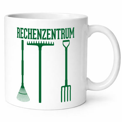 Rechenzentrum | Gärtner Tasse Gartenarbeit Gärtnern Geschenkidee Arbeit