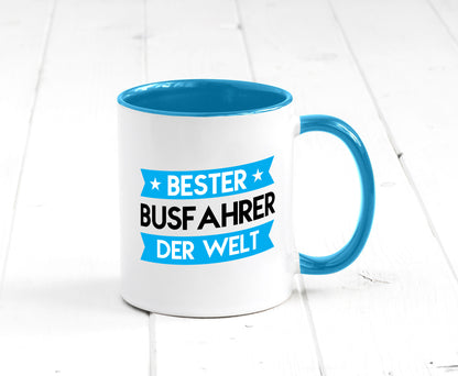 Bester Busfahrer | Berufsfahrer Fahrer v2 Geschenkidee Arbeit Kollegen Büro