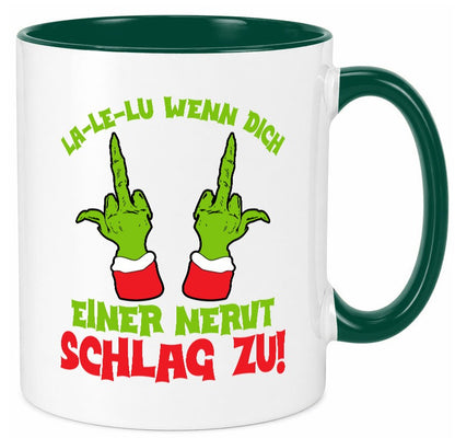 La Le Lu | Weihnachten Weihnachtsmuffel Lichter Humor Geschenkidee Tasse
