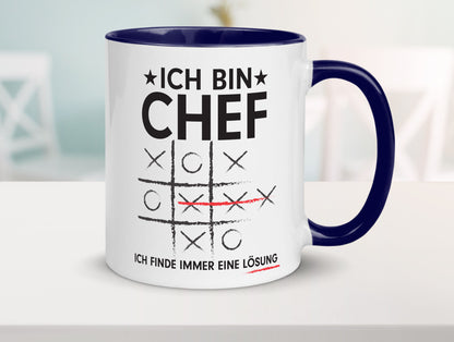 Lösung finden: Chef | Führungskraft Vorgesetzter v2 lustiger Spruch Geschenk